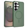 For  Matte Armor Case for Samsung Galaxy S26 S2 Ultra S24 Plus S23 FE S22 A A6 A16 A37 A7 A17 A36 A3 Magnetic Cover