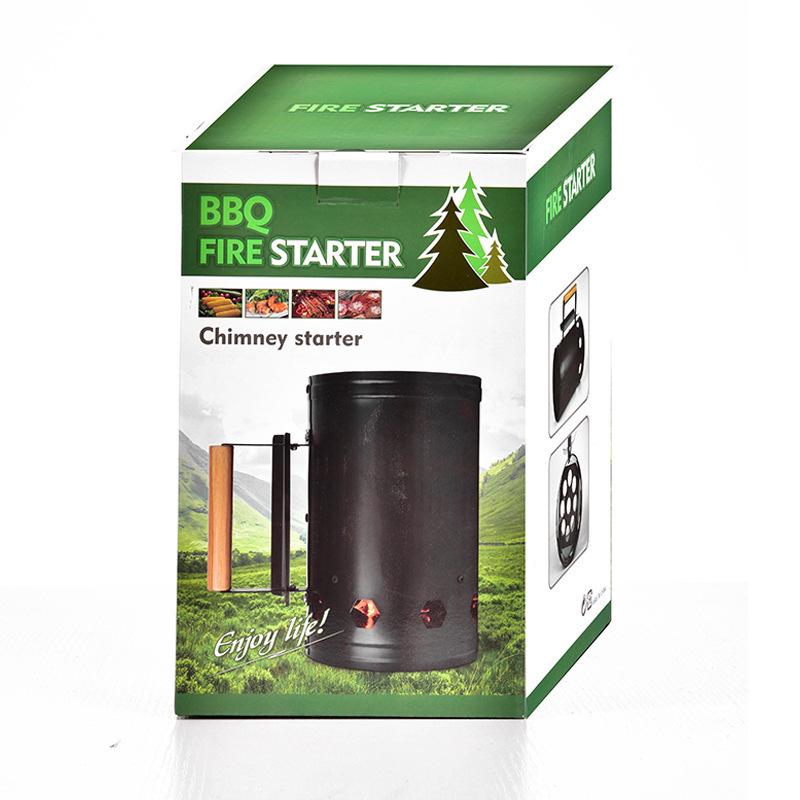 Charcoal Bucket Charcoal Ignition Bucket Ignition Bucket Ignition Bucket BBQ Oven Igniter Outdoor BBQ Ignition Barrel