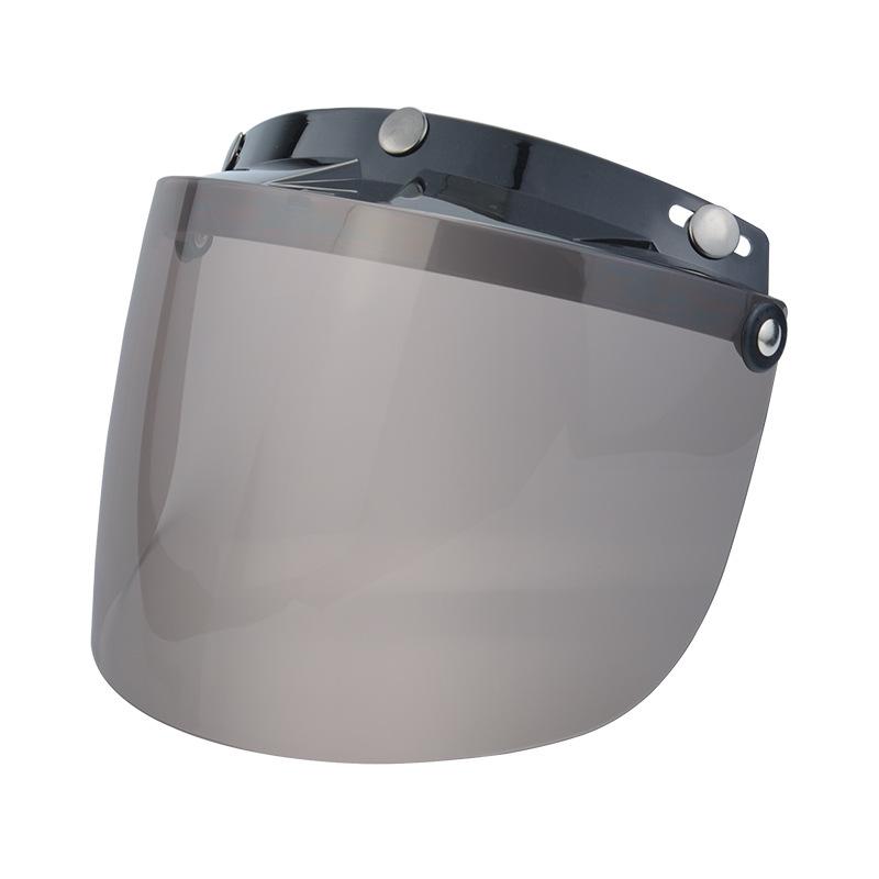 New Three-button flip-up motorcycle helmet visor Motorcycle Supplies