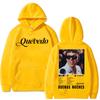 Rapper Quevedo Buenas Noches Sudadera con Capucha del Álbum Moda Masculina Sudadera de Forro Polar Casual Oversize Streetwear Regalos