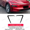 For Model YL 6Seat 2026 YJuniper Car Front Bumper Lip Splitter Spoiler Skirt Protector Body Trim Bumper Lip Strip Car Side Skirt