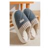 Baumwollpantoffeln für Damen und Herren, Herbst und Winter, Indoor Zuhause, Weiche Sohle, Rutschfest, Haushaltliche Wärme, Plüsch, Paar Baumwollpantoffeln
