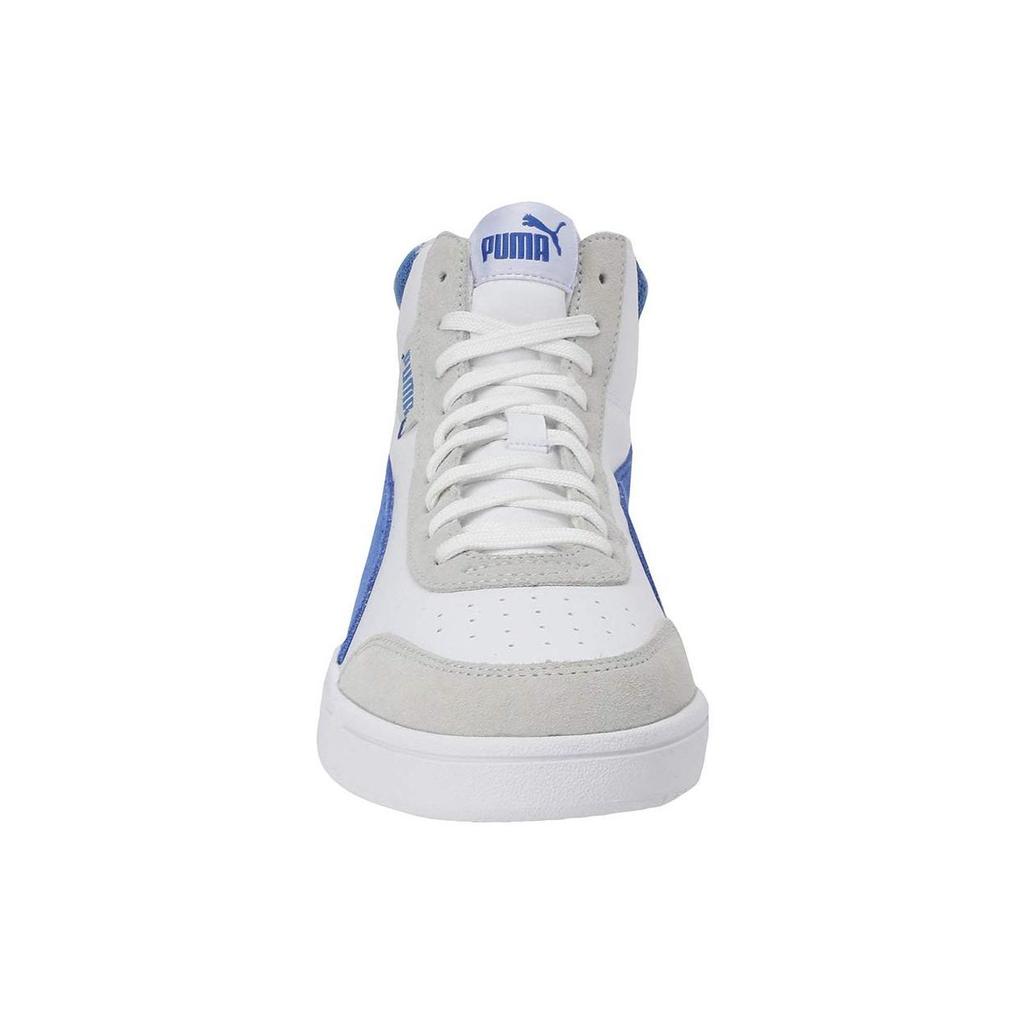 Puma Court Legend Comfortable Mid-Top Sneakers Men Sneakers White Blue 371119-04