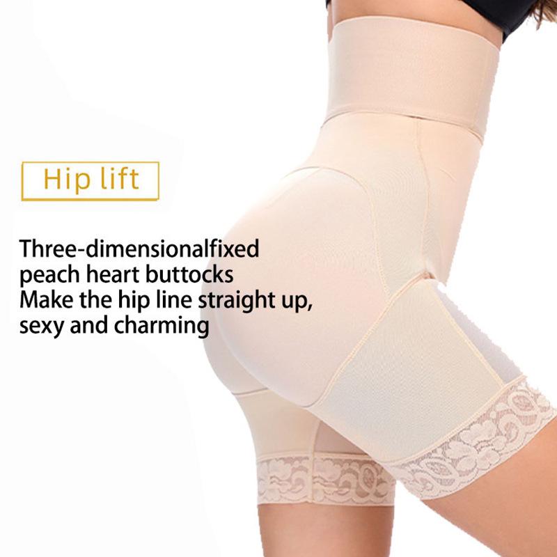 Three-Button Cross-Laced High-Waisted Shaping Pants - Plus Size Body-Shaping, Hip-Lifting, Waist-Cinching European and American Style.