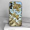 The-Money-M  Phone Case For Samsung S25,S24,S21,S22,S23,S30,Ultra,S20,Plus,Fe,Soft Silicone Black Cover