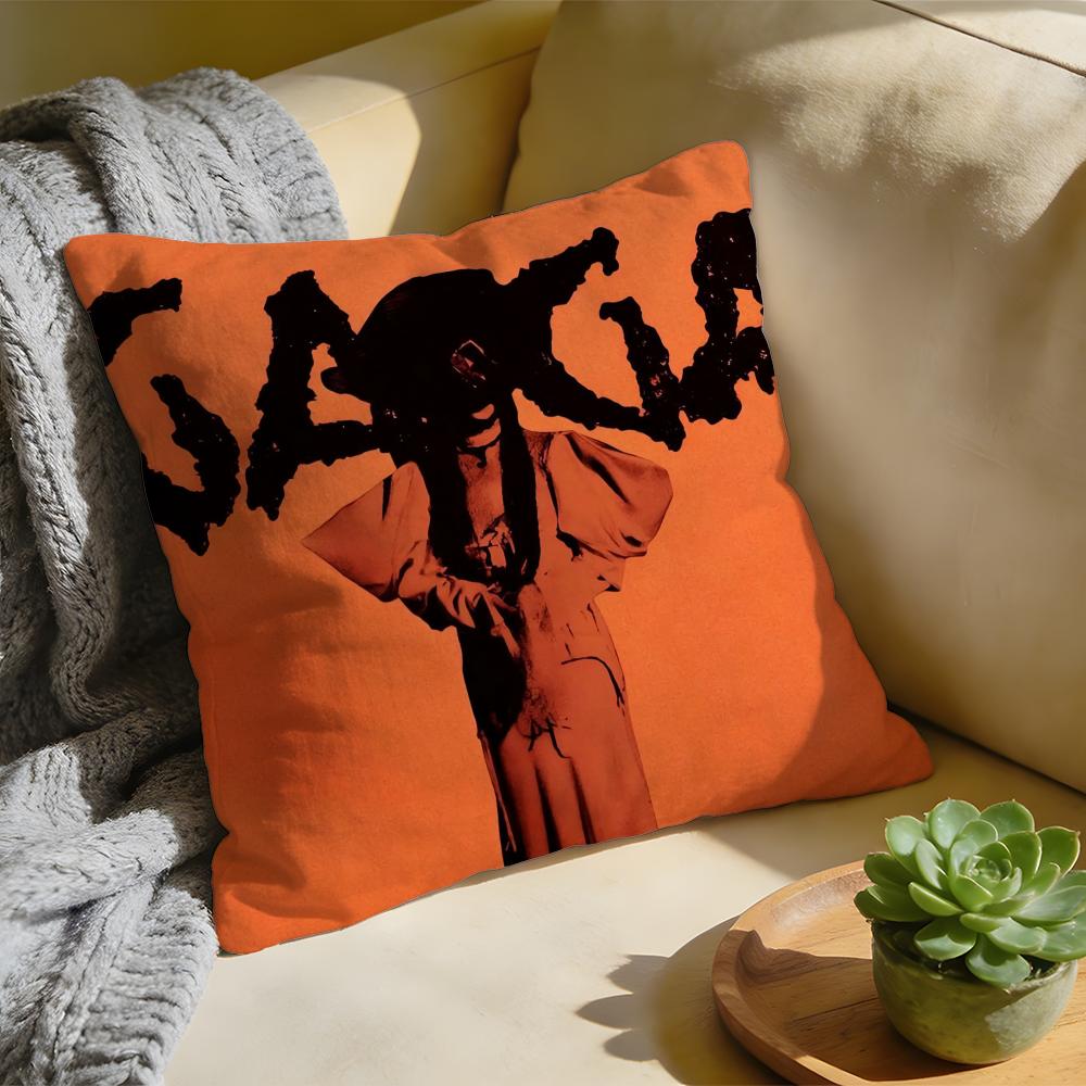 Cushion Cover Singer LLady Gaga Mayhem Washed Linen Soft Breathable Decorative Case For Sofa Home Pillow cover