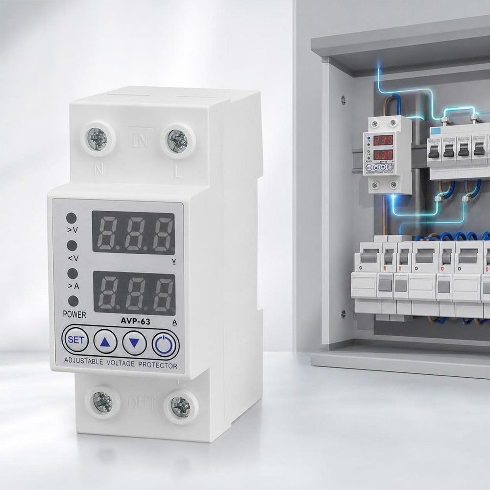 Adjustable Thresholds Current Limiting Protector Distribution Panel Protection