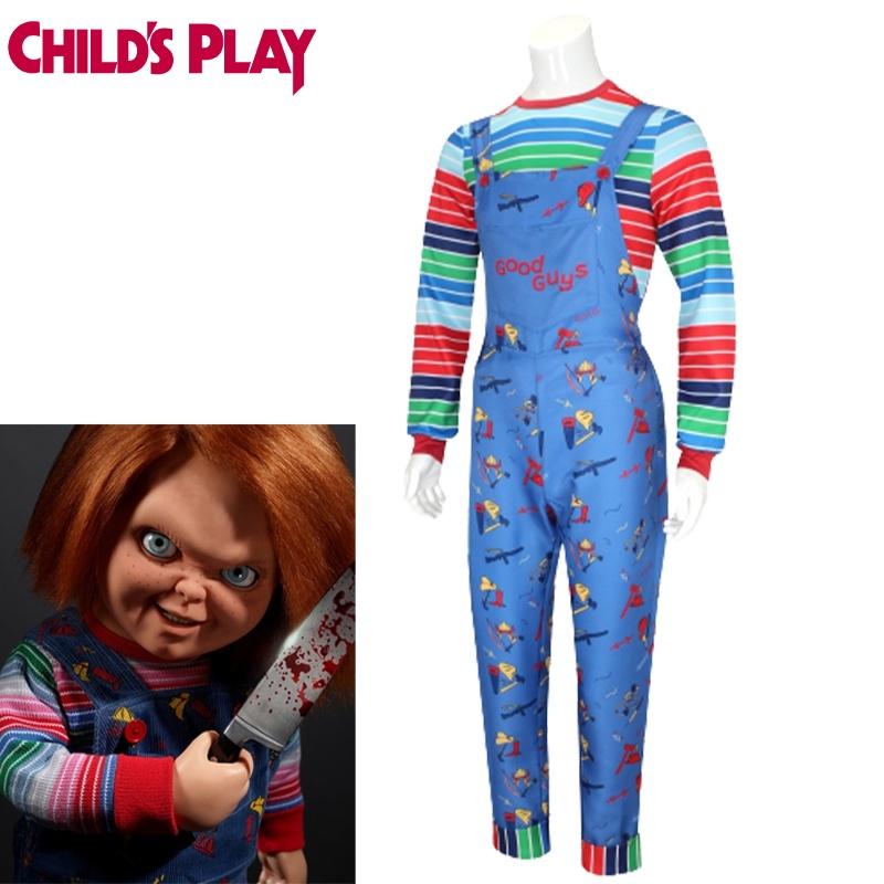 Cosplay Costume For Chucky Fans Polyester Material Street Style Trendy Design