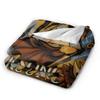 Hollow Knight Silksong Gothic Knitted Fashion Blanket Coral Fleece Plush Indie Game Soft Throw Fashion Blanket Bedspread Quilt Multi-functio