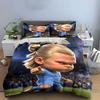 "Blonde Warrior Football Bedding" Bedding Duvet Cover Set Duvet Cover Pillowcases  (1 * Duvet Cover 2 * Pillowcases, without duvet insert)