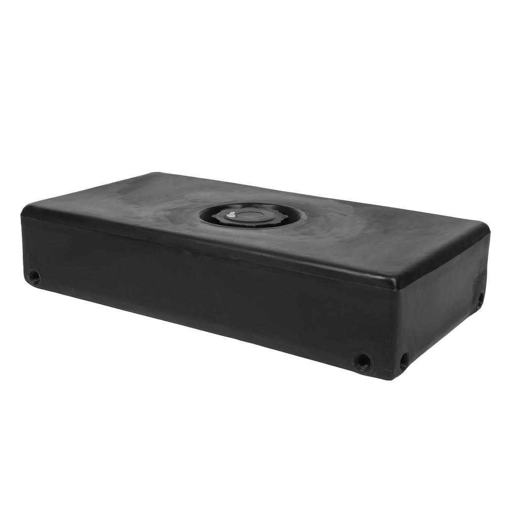 26 X 13.4 X 5.5in RV Water Holding Tank 8 Gallons Leakproof Impact Resistance Black for RVs