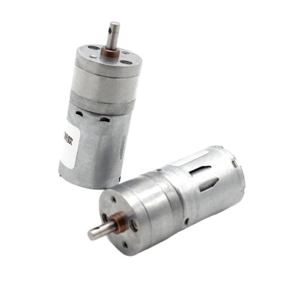 1PCS Gear Motor DIY Technology Small Project Four-Wheel Drive Robot DC6-12V Motor High-Torque 500-1000RPM Slow-Speed DC Motor