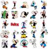 50pcs Waterproof Popeye Anime Stickers Cartoon Character Decals for Journals & Resin Decor