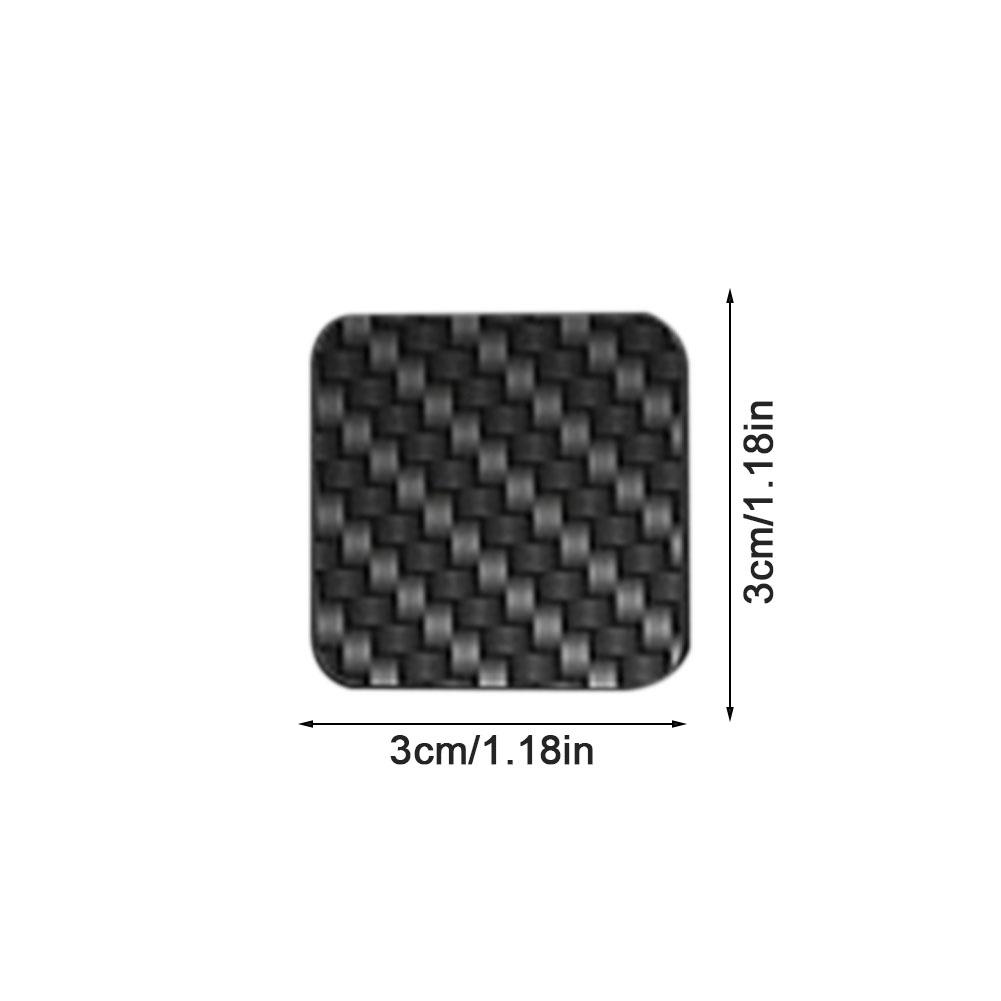 Aufkleber mit Kohlefaser-Muster für Legion Go Gaming-Konsole Aufkleber Hülle für Touchpad-Schutzaufkleber für Legion GO
