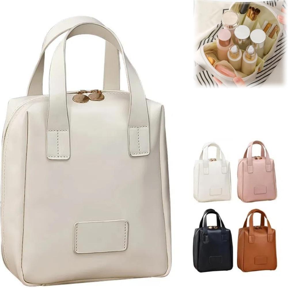 

Косметичка премиум-класса в форме ракушки из искусственной кожи, косметичка на молнии, дорожная несессер для покупок белый