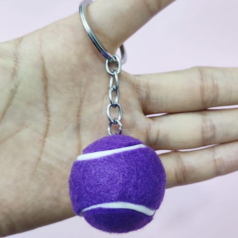 3.8cm Tennis Keychain Charms: Sports Gifts & Accessories
