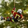 Christmas Firefighter Pendant Creative Fire Peripheral Car Jewelry Pendant Car Decorative Accessories Interior Decor Adorns