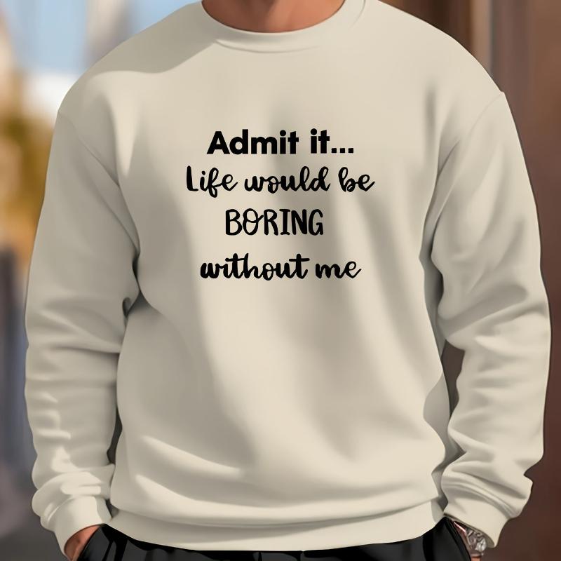 

Свитшот, Манжеты и низ в рубчик, Идеально для классического кэжуала XXL чёрный