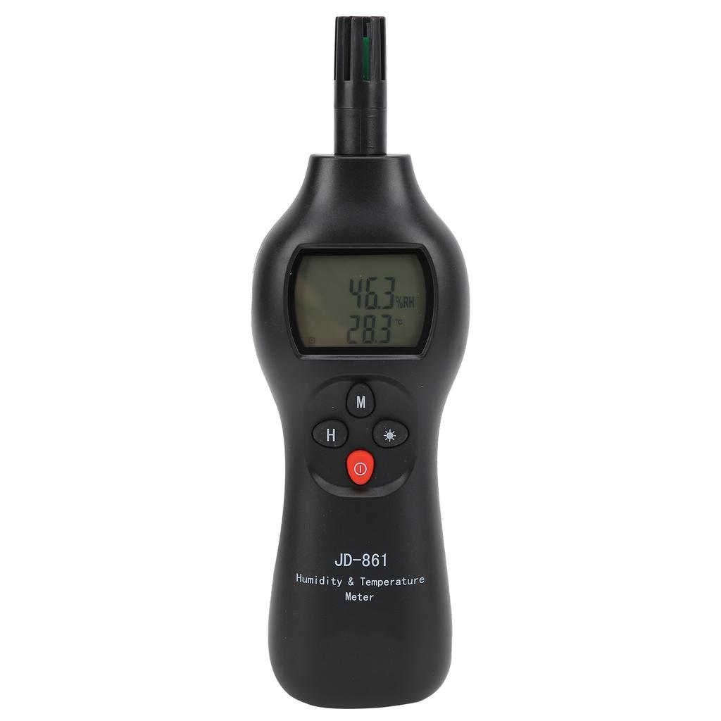 JD‑861 Temperature and Humidity Meter Portable Digital Display Multifunctional Measuring Tool