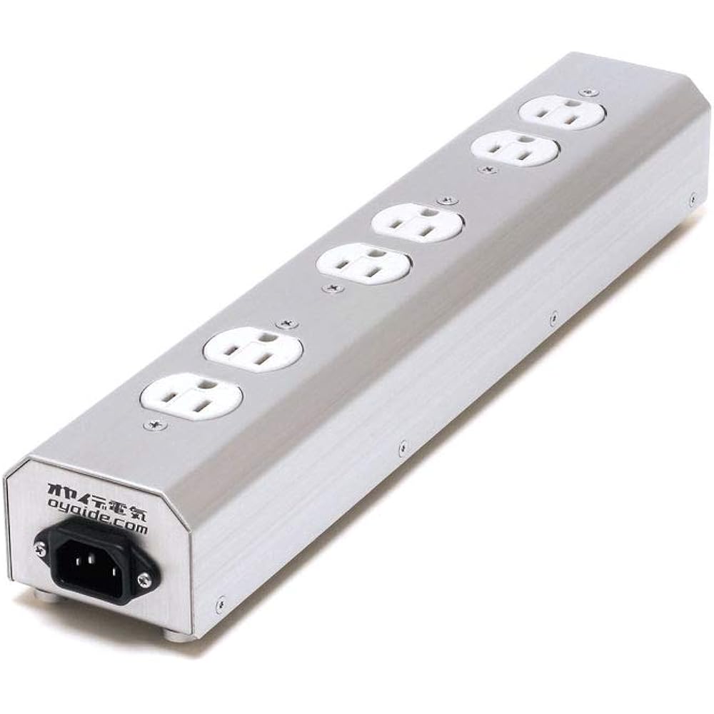 

OYAIDE 3P-6 Outlet Power Strip OYAIDE MTS-6 II