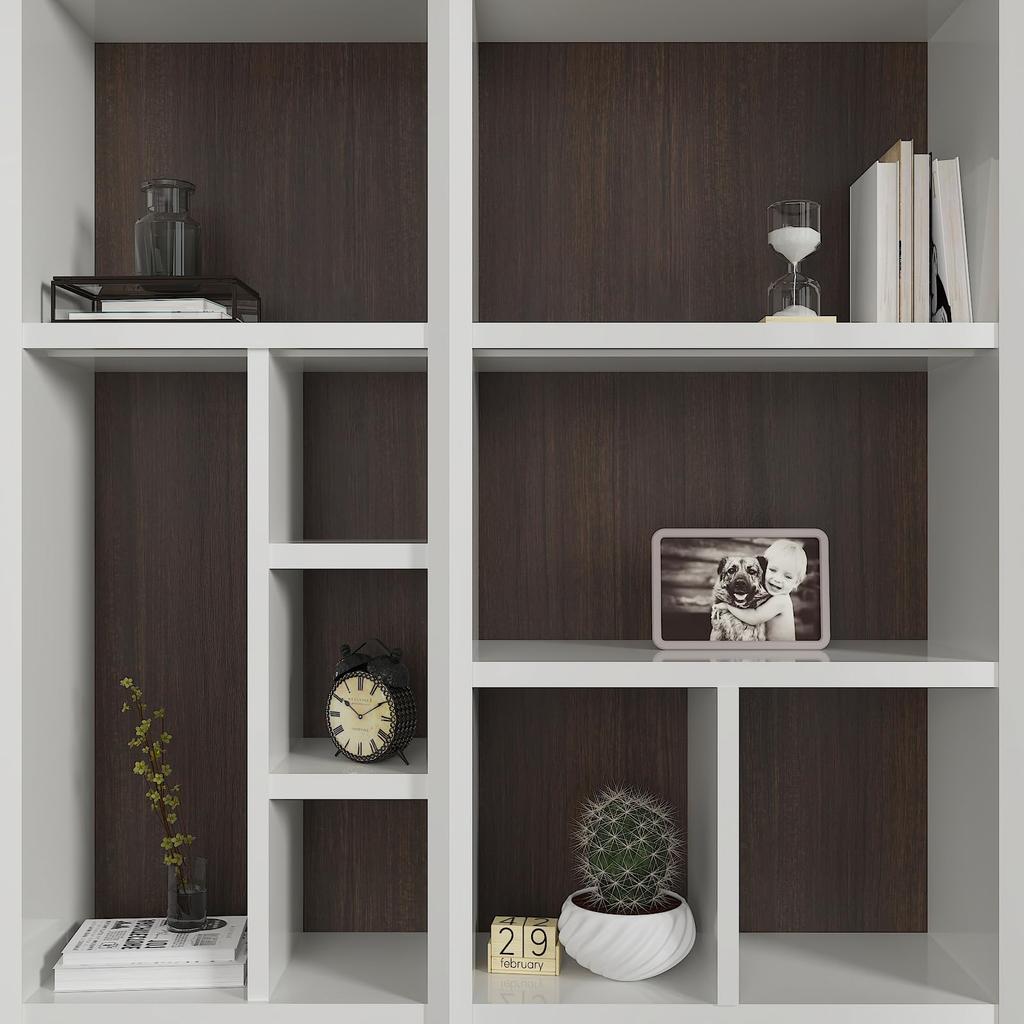 CHIHUT Wallpaper Wood Grain Remake 45cm X Dark Peelable Cutting Easy To Perfect for Home and Rental Scandinavian Style Wood Grain Decorative Wall