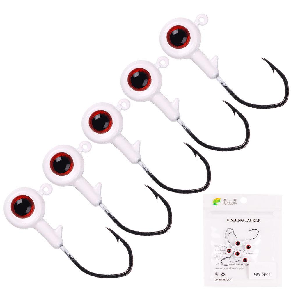 

Олекранон Джиг Хук Большое Ушко Новый Рыболовный Крючок Оптом Новый Набор Рыболовных Снастей Хенцзя Комбинация Джиг Хук Микро Изделие Маленький Крючок White-0.85G /Bag