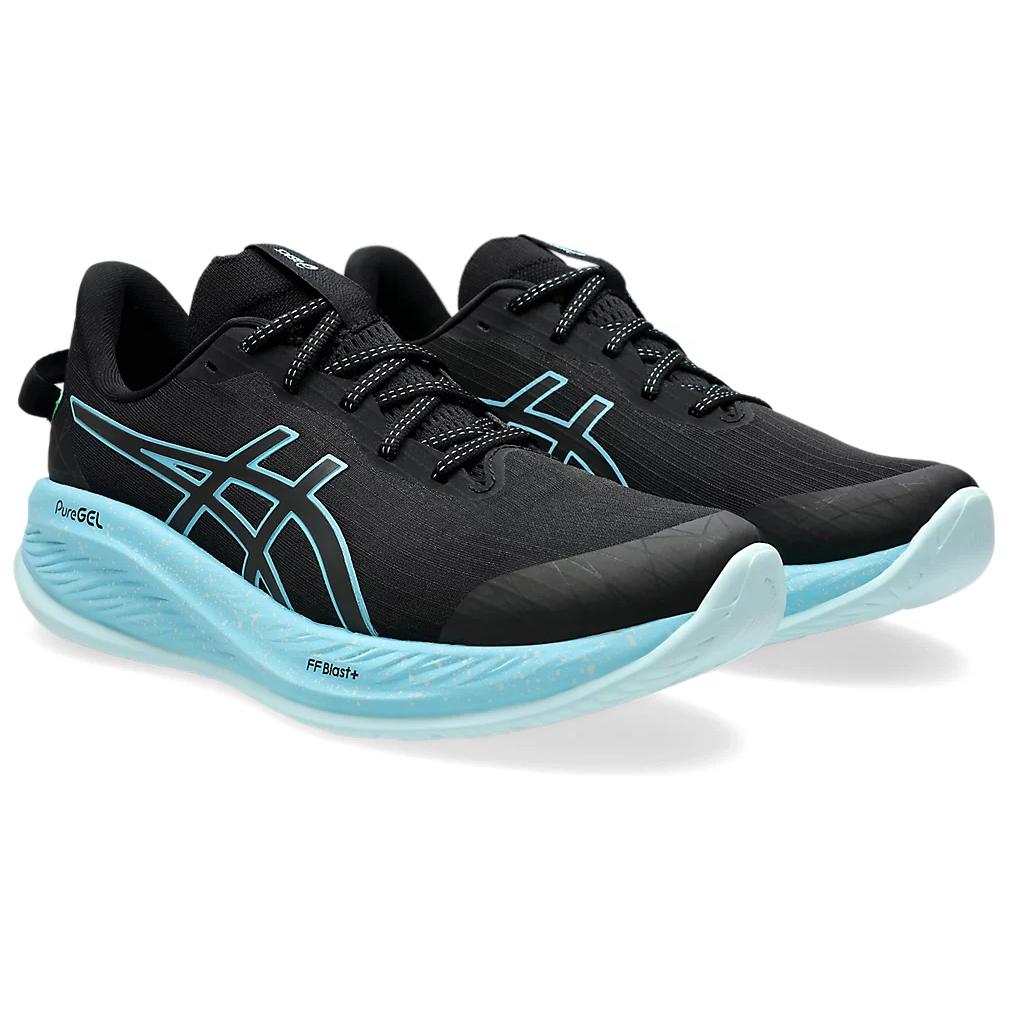 Asics Gel Cumulus 26 Lite-Show Bright Cyan Men Sneakers Black Lite-Show 1011B948-001