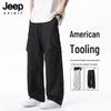 JEEP SPIRIT Men's Breathable Loose Fit Cargo Pants