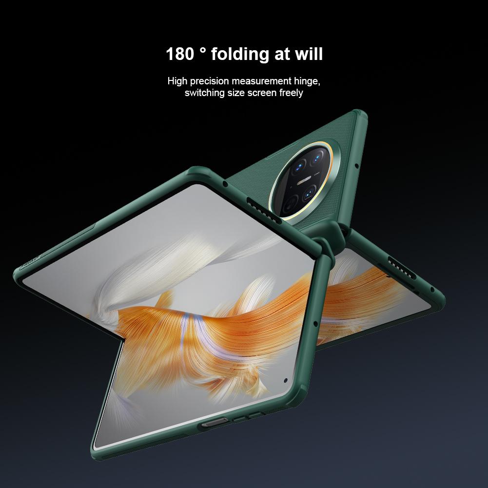 NILLKIN For Huawei Mate X3 Case Super Frosted Pro Shield Ultra Thin TPU+PC Protection Back Cover Kickstand for Huawei Mate X3
