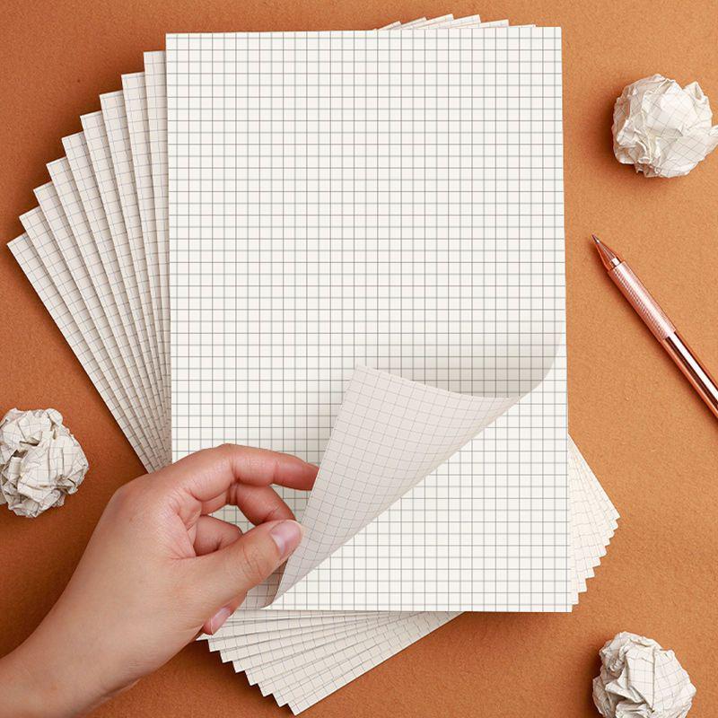 

Блокнот в клетку для студентов: Книга для вычислений, удобная для глаз, для экзаменов в старшей школе и аспирантуре