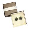 Kerry Blue Terrier, Irish Blue Terrier - cufflinks in a box, handmade jewelry, product of the Art-Dog brand