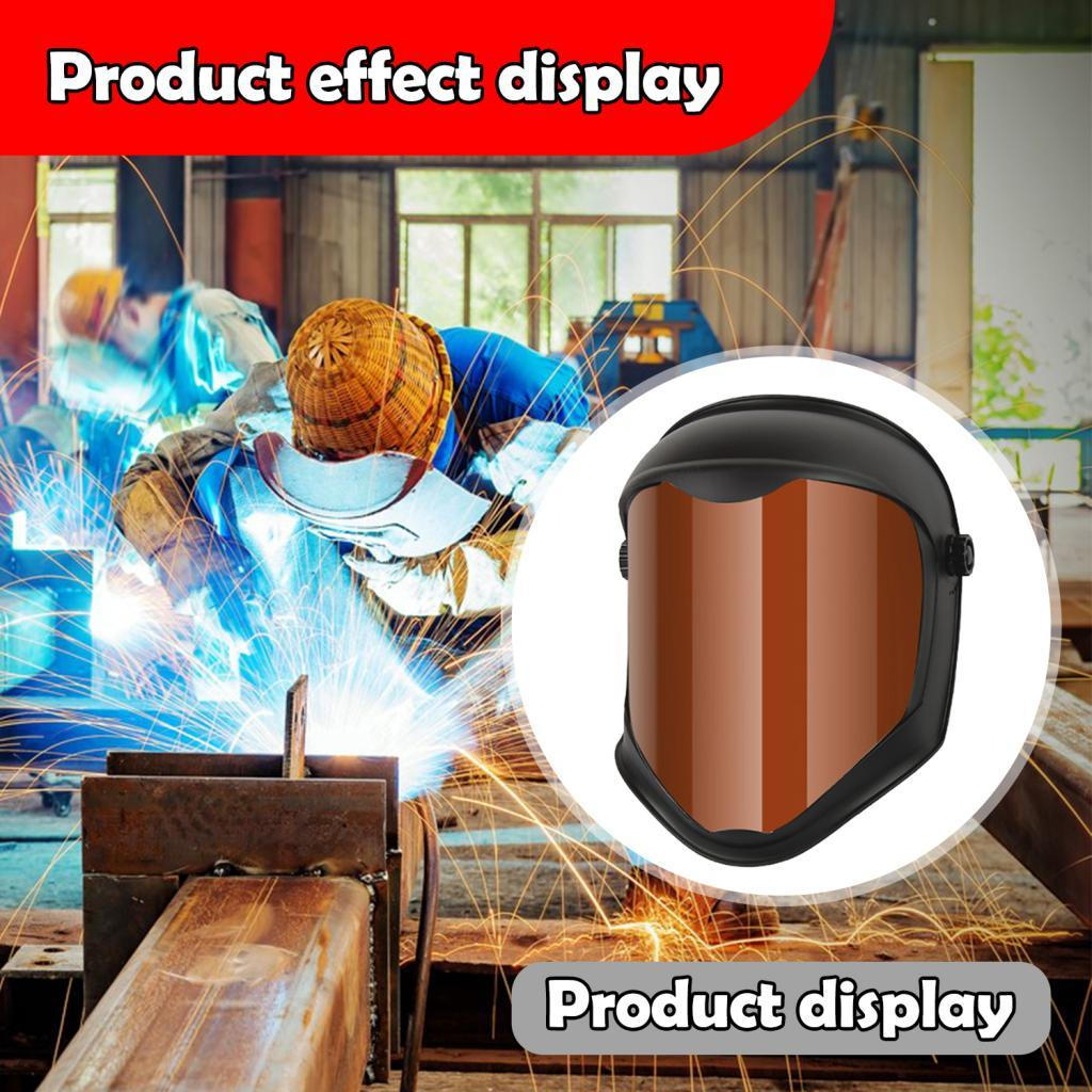 

Anti Fog Face Guard Equipment Versatile Women Men Cover Adjustable Band for Working Weeds коричневый