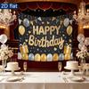 Party Backdrop Happy Birthday Birthday Photo Booth Background Front Door Decor