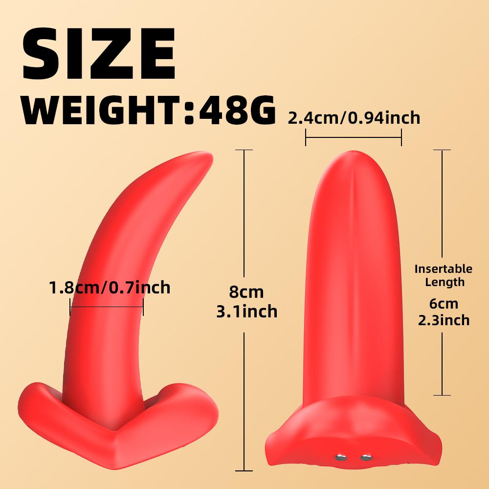 APP Small Vibrator Tongue Licking Vibrating Clitoral Stimulation Sex Toy 10 Vibating Modes G Spot Female Masturbator Sex Product