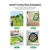 Cross-border Outdoor Boys’ 3-in-1 Golf Velcro Ball and Darts Sports Toy