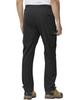 [YSENTO] Men's Lightweight Trekking Pants, Hiking Trousers, Stretch, Quick-Drying, Water-Repellent, Hem Stopper, 5 Pockets, Thin, Black, XL