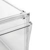 3-Pack Clear Acrylic Storage Bins Display Cabinet Stackable Transparent Desktop Organizer for Book Magazine CD Album Display Box
