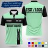 Personalized Sports Polo Shirt Custom Name And Logo Printed Quick Drying Short Sleeve Jersey For Team Uniform Outdoor Activities