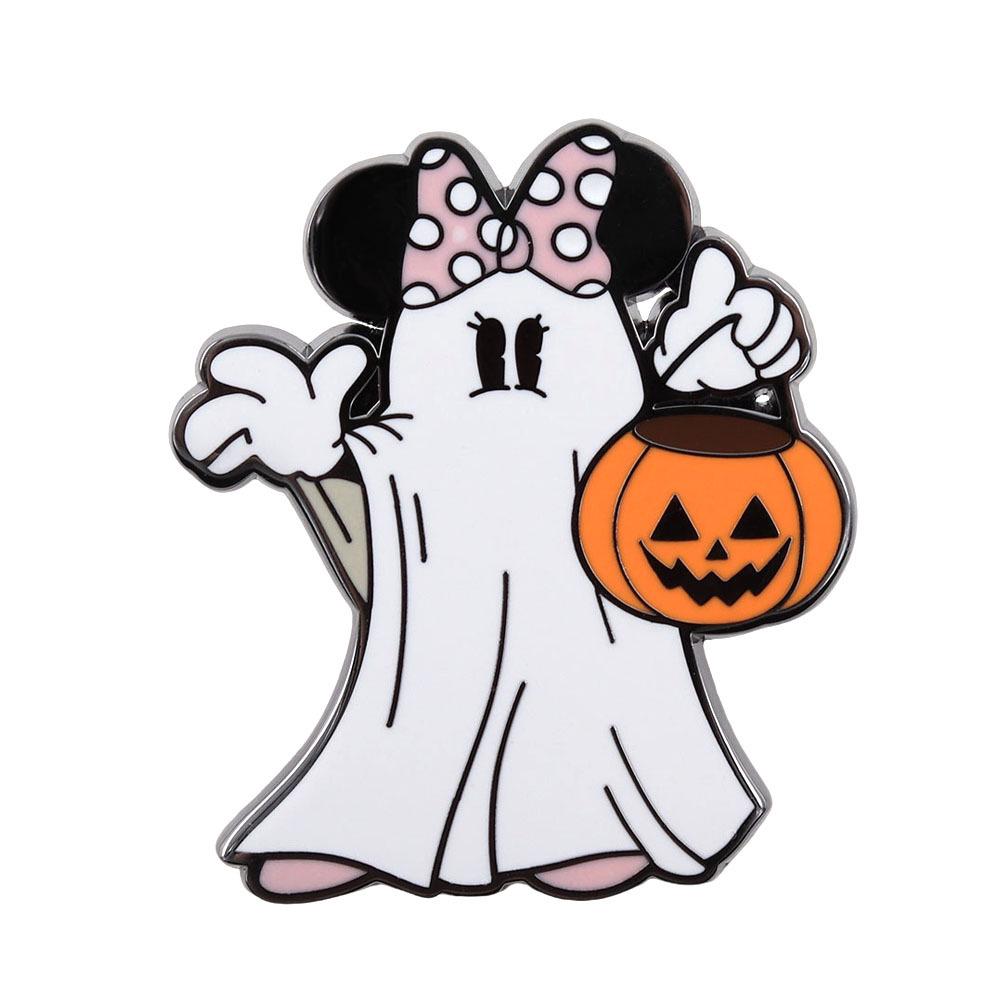 Fun Cartoon Animal Pumpkin Enamel Pin - Perfect Halloween Decoration & Gift for Backpacks or Clothing