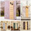 Leather Embroidered Flower Notebook Pattern Schedule Notepad  School Supplies