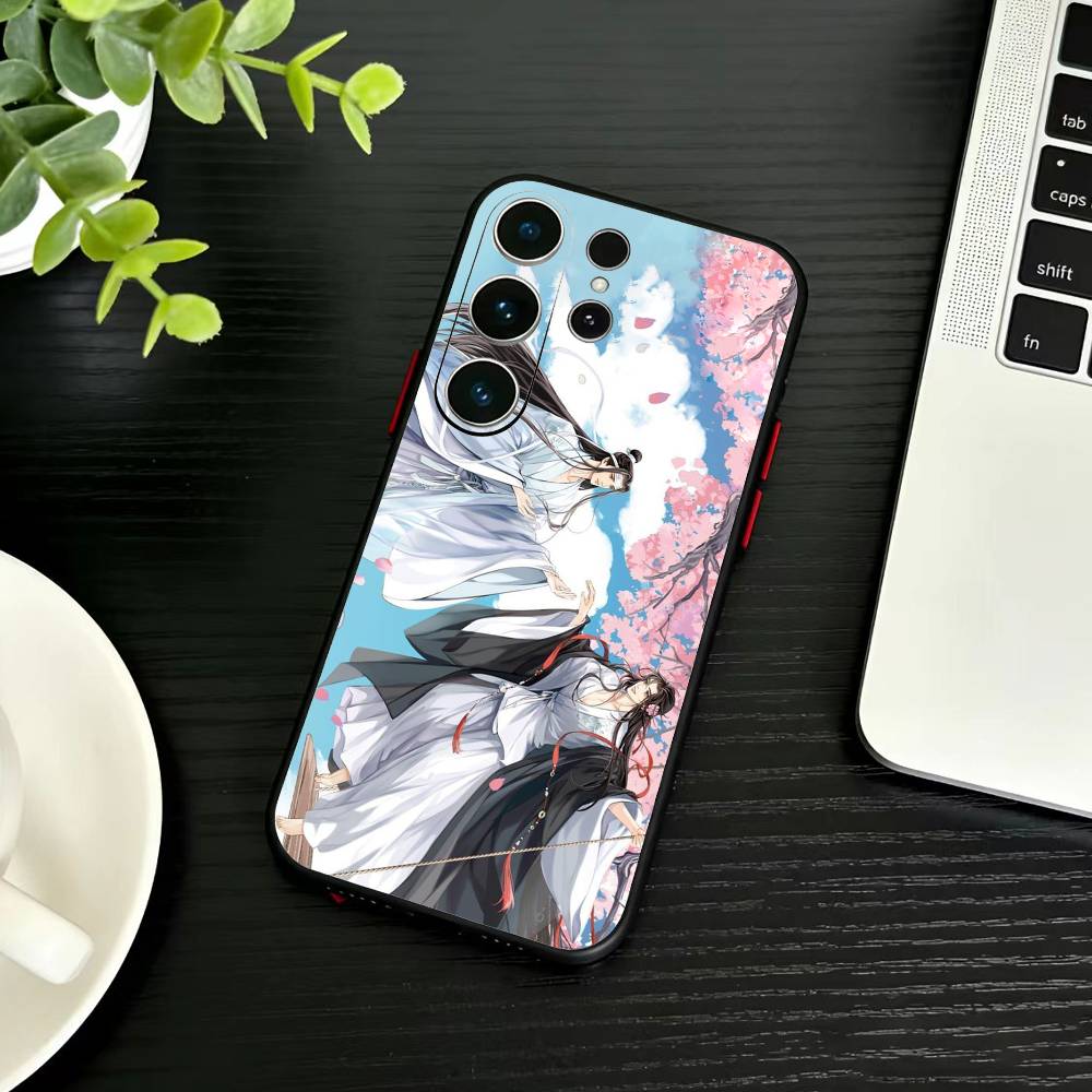 Grandmaster M-Demonic Cultivation Phone Case For Samsung S26,S25,S24,S23,S22,S21,S20,Ultra,Plus,FE Black Soft Cover