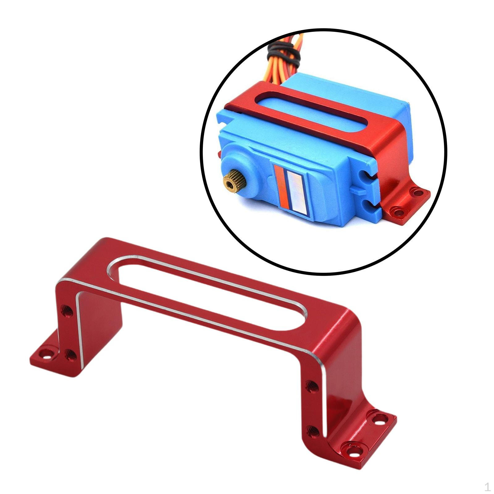

Aluminum Alloy Servo Mount Bracket Accessories DIY Modified Replacement Repair Modification Parts червоний