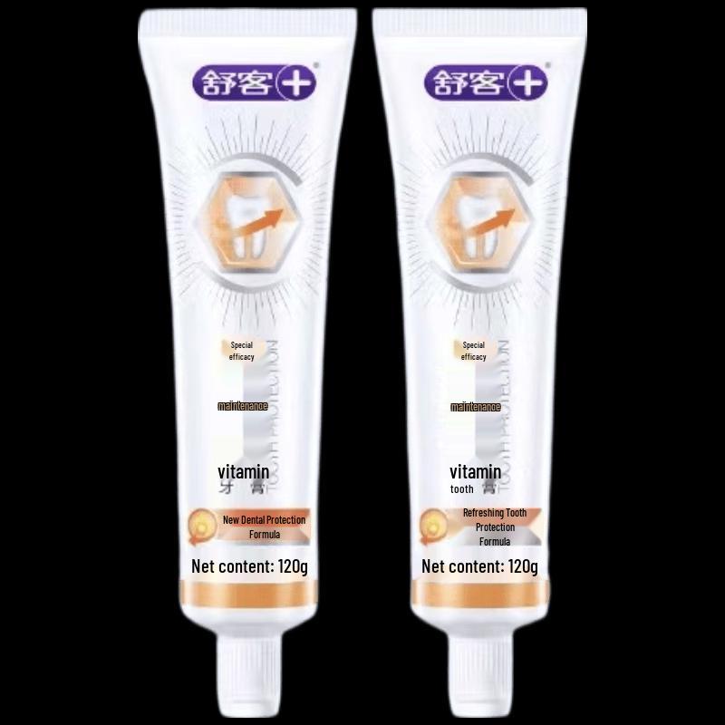 Saky Professional Gum Care Vitamin Toothpaste, Orange Mint (2 x 120g)