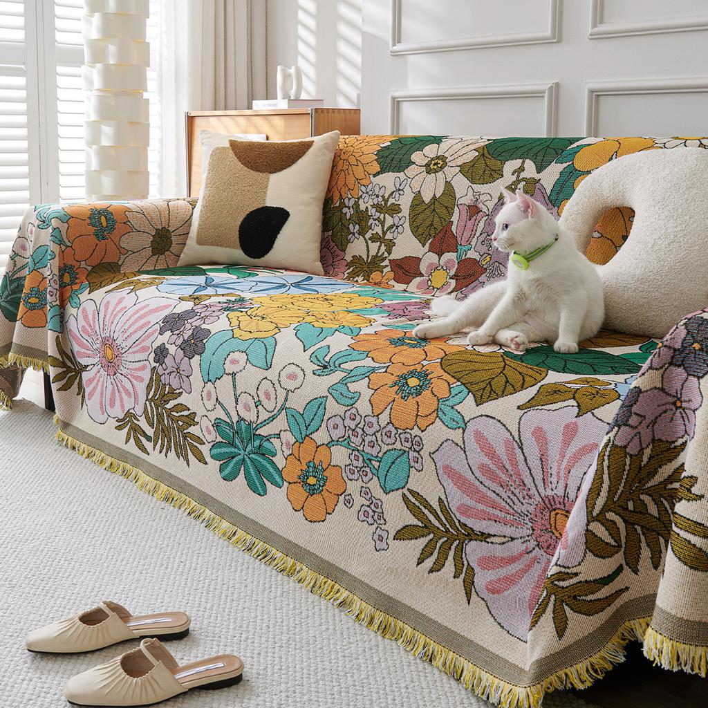 1PC Sofa Cover High-end Suitable for Autumn and Winter Seasons Blanket Sofa Cover Soft Fabric Warm Home Textile Products