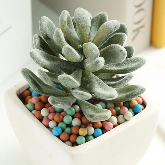 500g Billes d'Argile Litière de Terrarium Couche de Drainage Billes d'Argile Couverture de Terreau pour Plantes Billes pour Pots de Plantes Succulentes Plantes en Pot Hydroponie