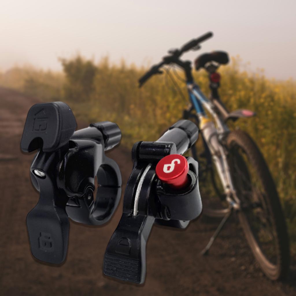 Biclcyes Lockout Wire Control Lever Remote Lockout Wire Lever With Cable Road Bicycle Fork Controller Easy To Install