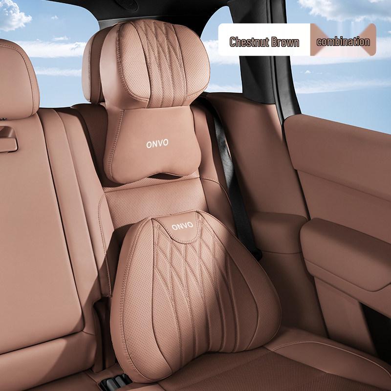 Lide L60 Headrest & Lumbar Support Neck Pillow for Car Interiors
