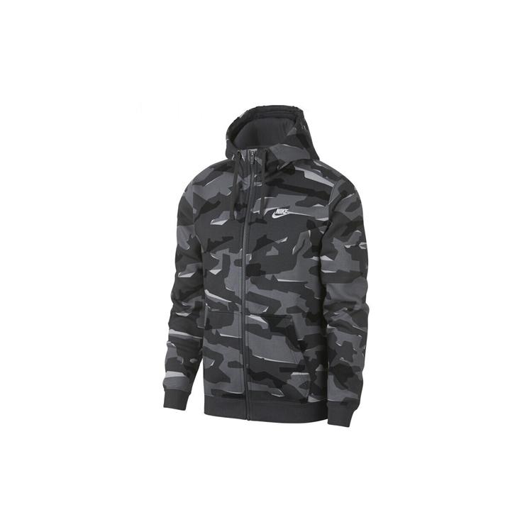 Куртки Nike Мужские Серый Черный С капюшоном Умеренная Другое AJ2106-065 L