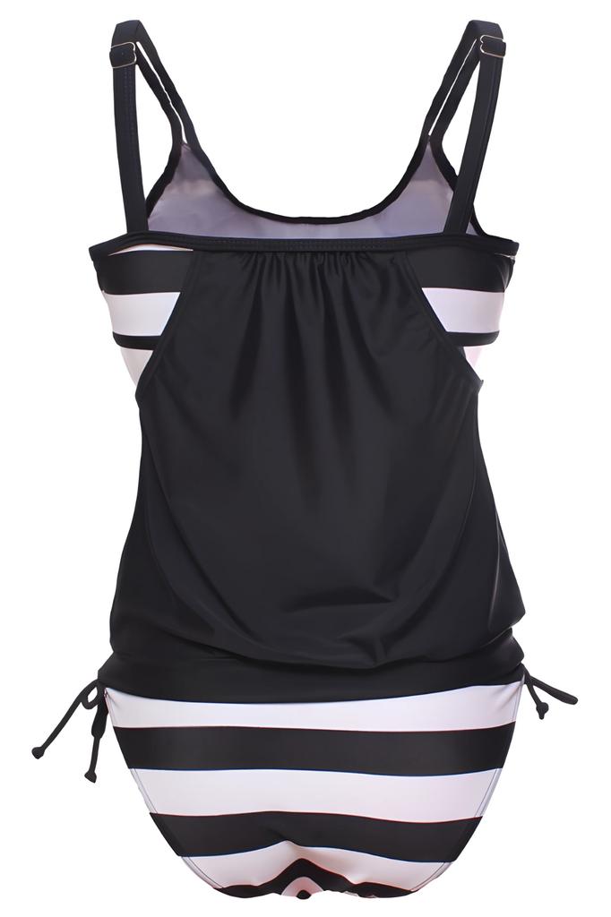 Tankini suit plus size swimsuit XXL black comfortable maternity briefs Tankini suit plus size swimsuit XXXL black comfortable maternity briefs
