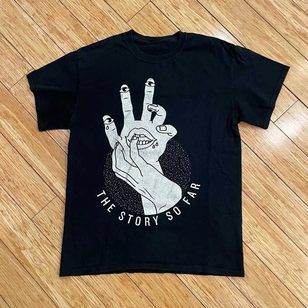 

New The Story So Far Band Gift Funny Black Cotton S to 5XL Shirt CA078 Unisex T-Shirt XXXL